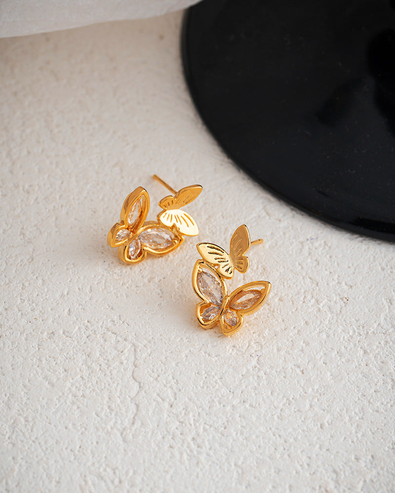 Butterfly Wing Earrings