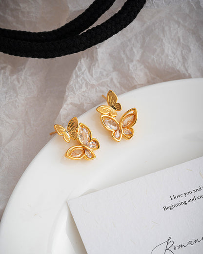 Butterfly Wing Earrings