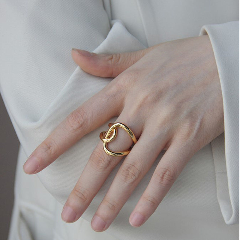 Twisted Open Ring