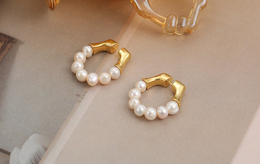 Natural Pearl Earrings