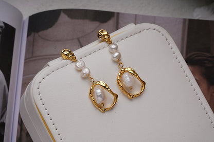 Natural Pearl Earrings