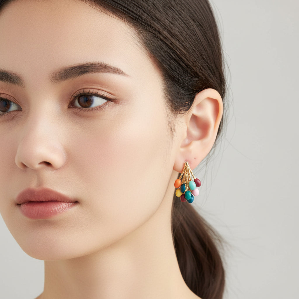 Macaron Balloon Stud Earrings