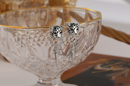 Leopard Style Earrings