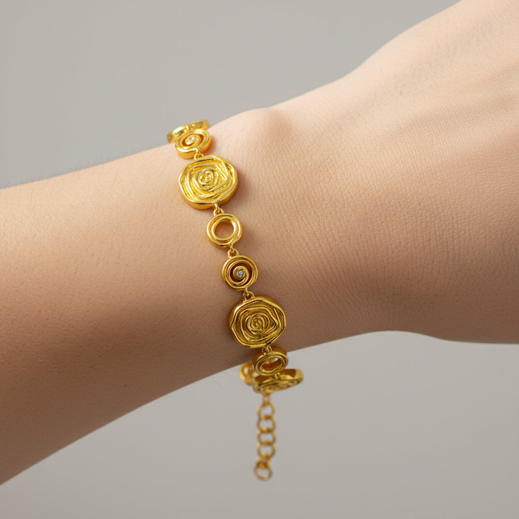 Vintage Rose Bracelet